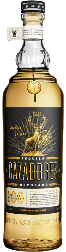 CAZADORES 100 ANNIVERSARY TEQUILA REPOSADO 750ML