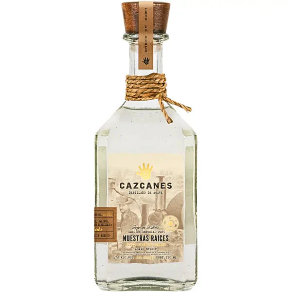 CAZCANES TEQUILA BLANCO NUESTRAS RAICES STILL STRENGTH 750ML