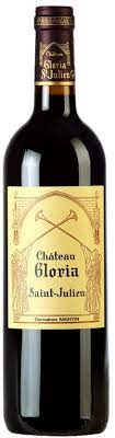 CHATEAU GLORIA RED WINE SAINT JULIEN FRANCE 2015