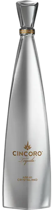 CINCORO TEQUILA ANEJO CRISTALINO 750ML