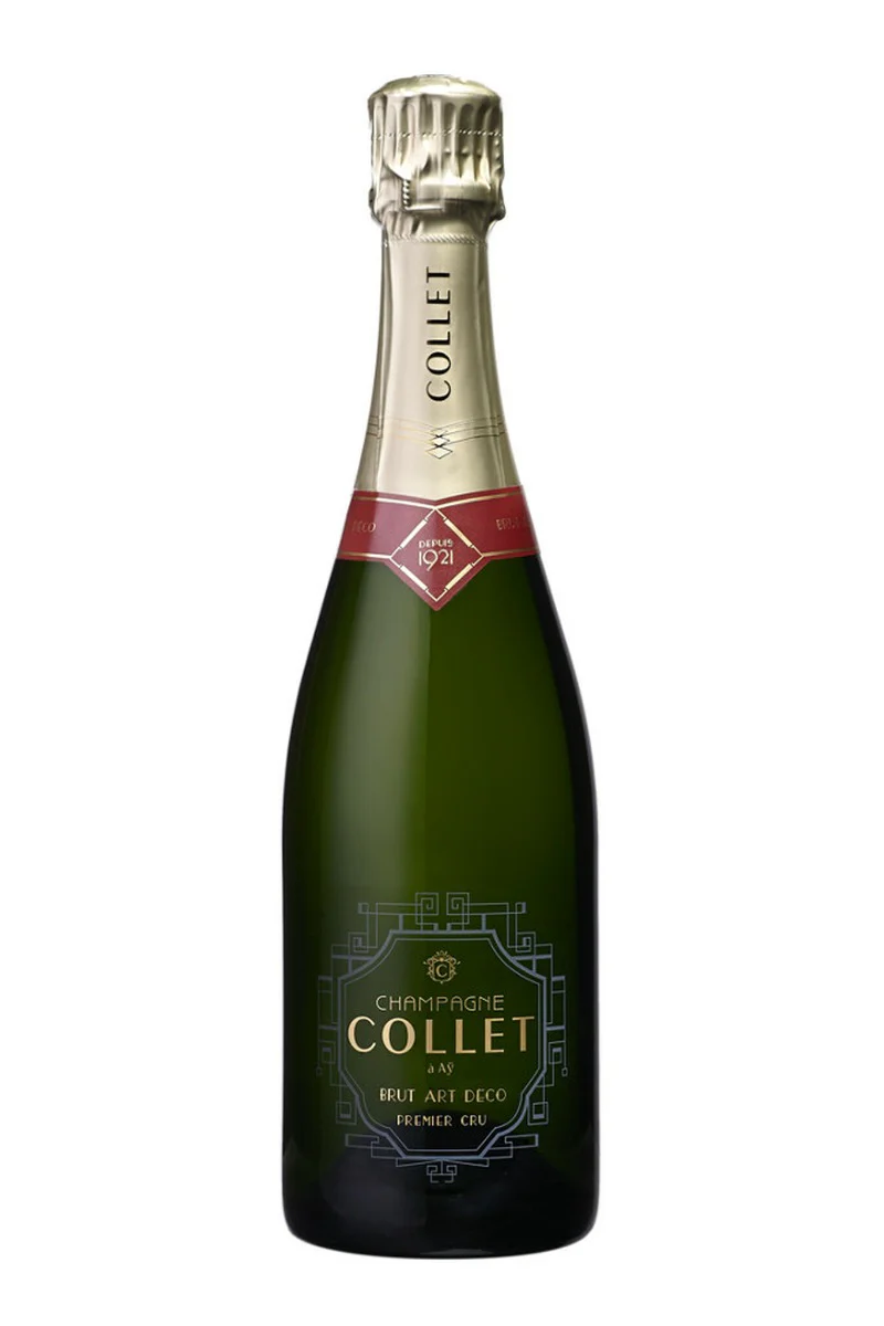 COLLET CHAMPAGNE BRUT ART DECO PREMIER CRU 750ML