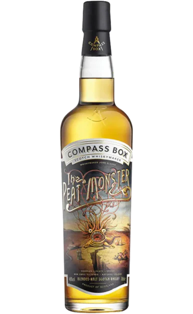 COMPASS BOX PEAT MONSTER SCOTCH BLENDED MALT 92PF 750ML