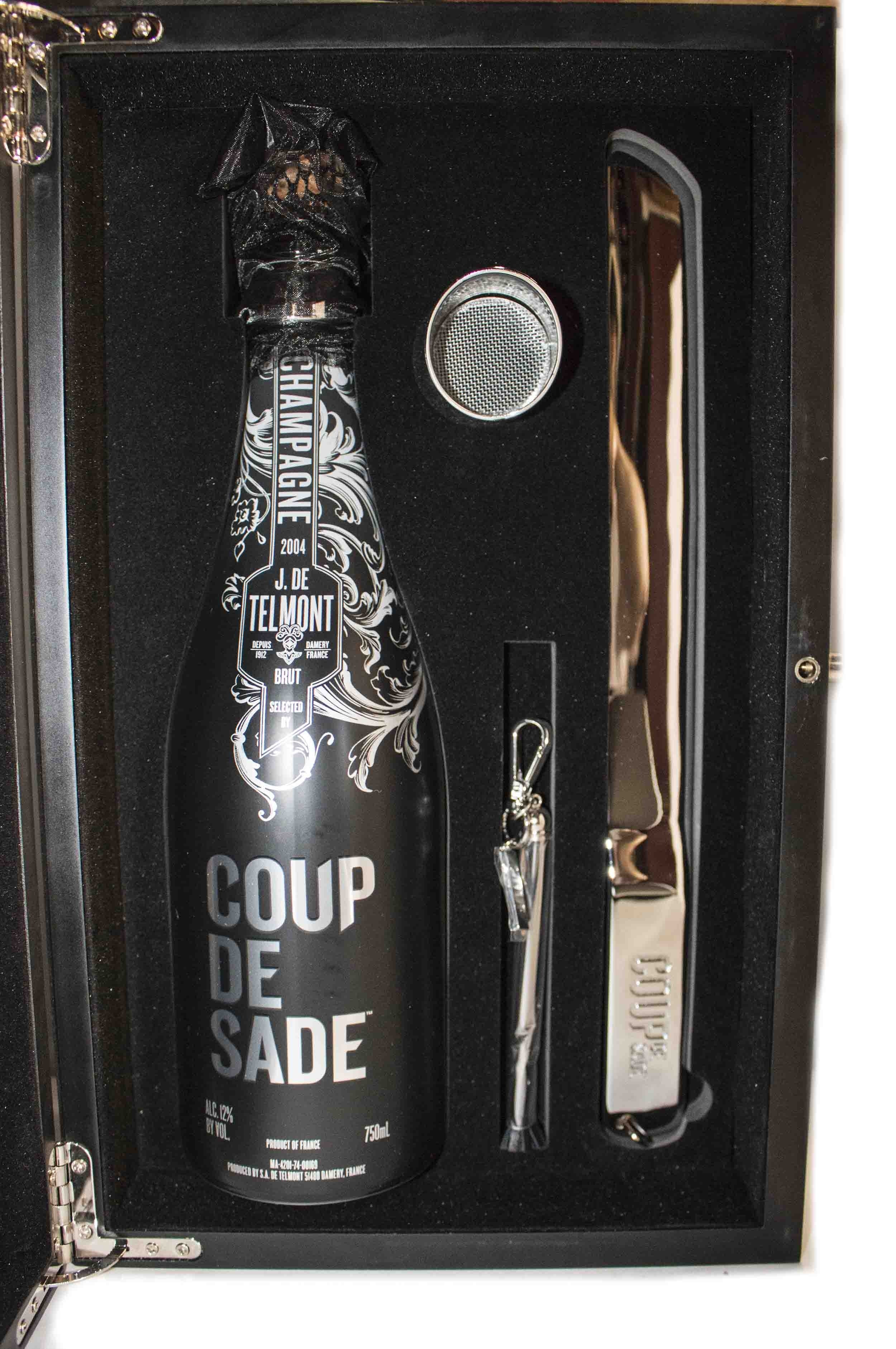 COUP DE SADE CHAMPAGNE BRUT  J DE TELMOUNT FRANCE 2004 - Image 2