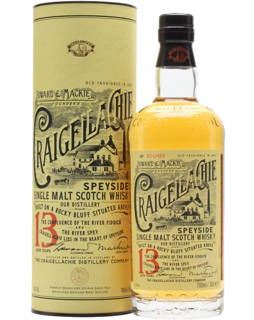 CRAIGELLACHIE SCOTCH SINGLE MALT SPEYSIDE 92PF 13YR 750ML