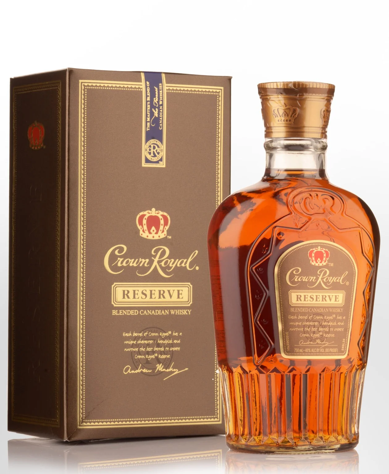 CROWN ROYAL WHISKY BLENDED RESERVE 1.75LI