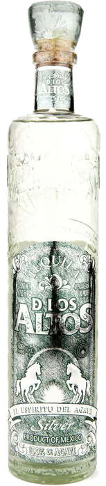 D LOS ALTOS TEQUILA SILVER 750ML