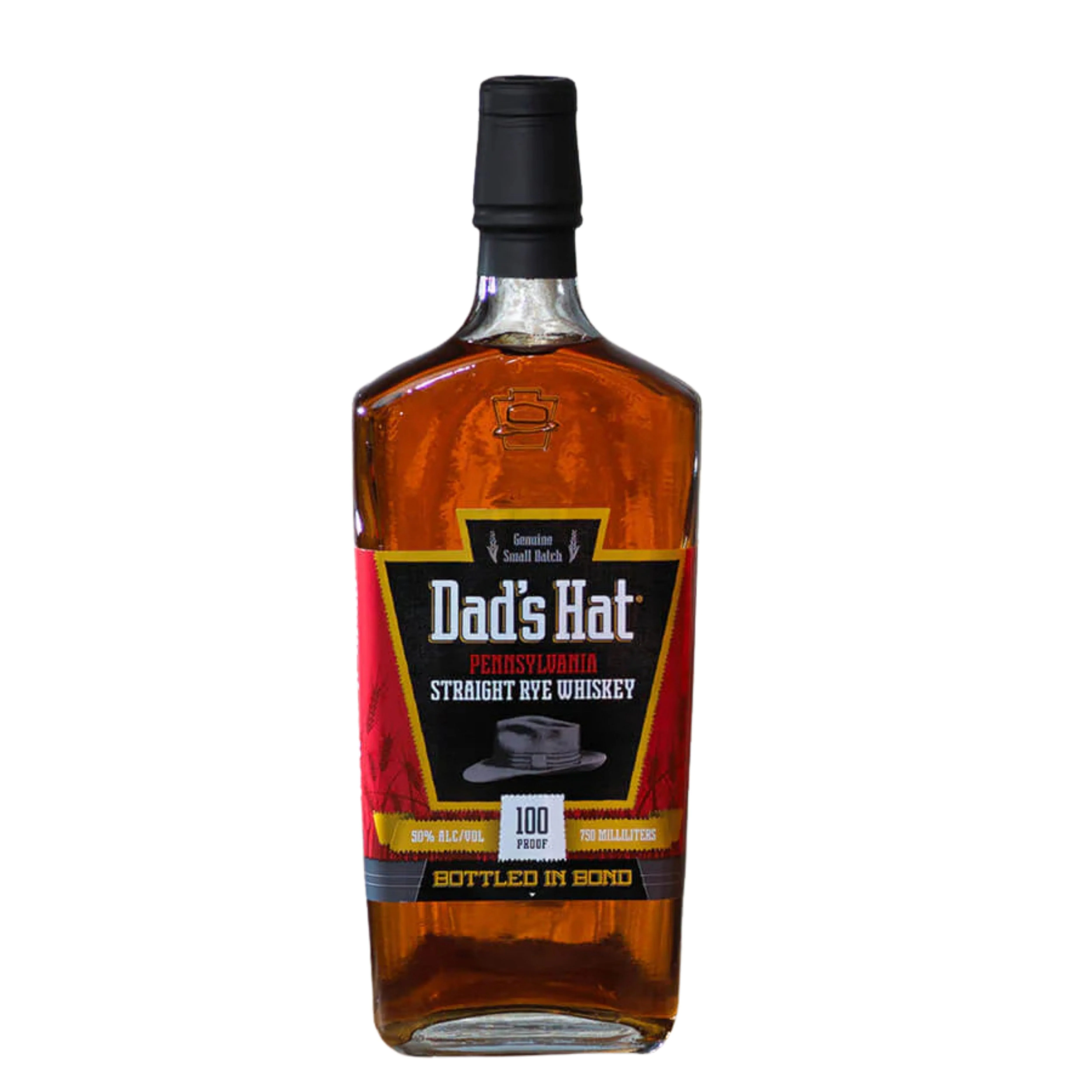DADS HAT WHISKEY RYE BOTTLED IN BOND PENNSYLVANIA 750ML