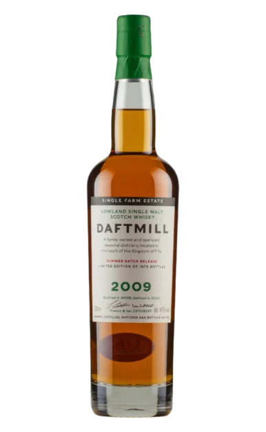 DAFTMILL SCOTCH WHISKY SINGLE MALT SUMMER BATCH RELEASE 2009 LOWLAND 750ML