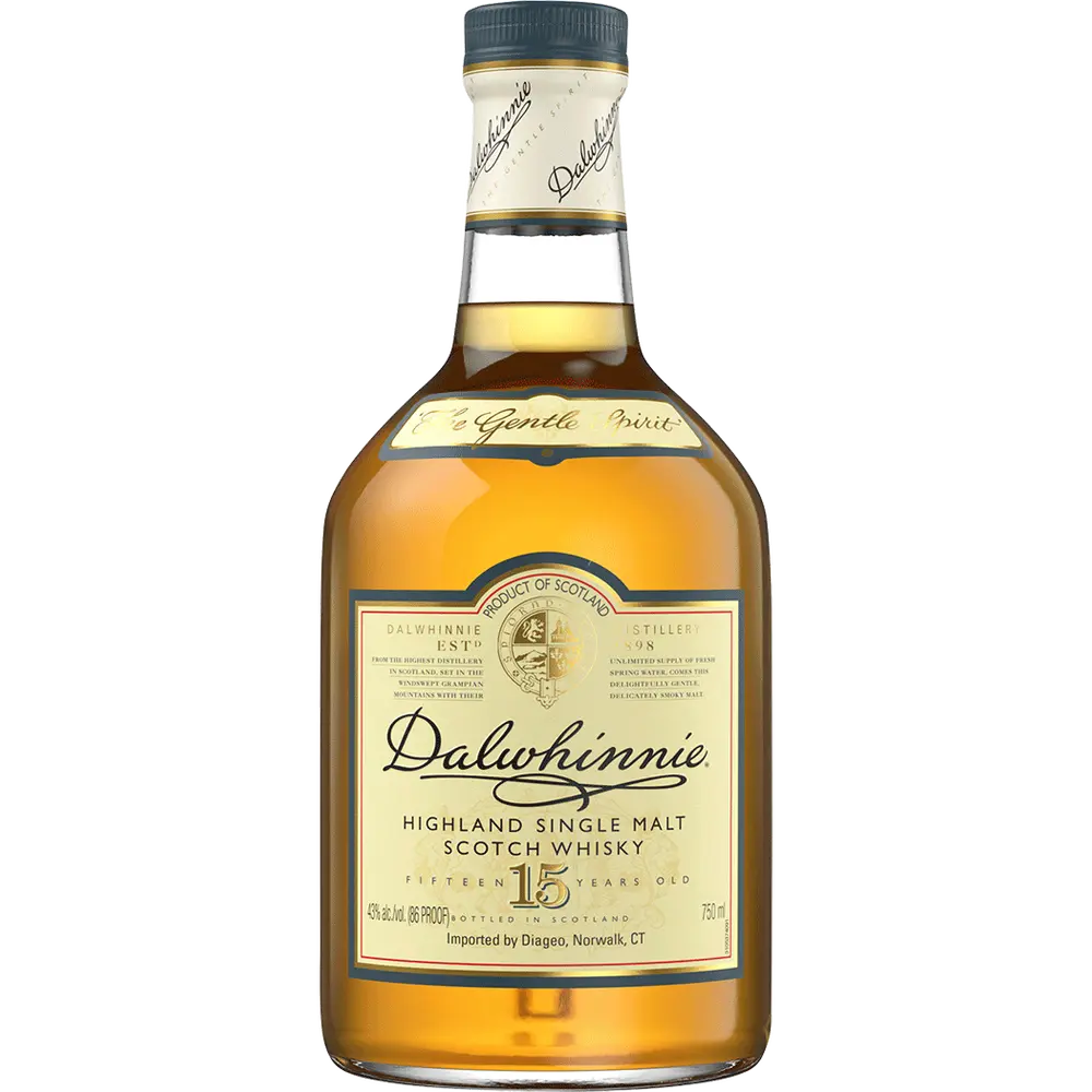 DALWHINNIE SCOTCH SINGLE MALT 86PF 15YR 750ML