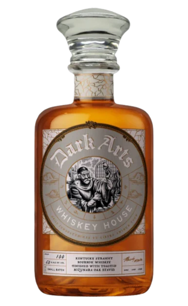 DARK ARTS BOURBON STRAIGHT FINISHED IN TOASTED MIZUNARA CASK STAVES KENTUCKY 750ML