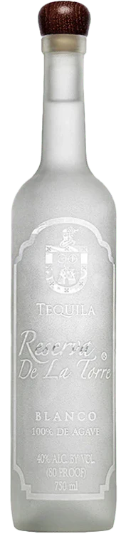 DE LA TORRE TEQUILA BLANCO RESERVA 750ML