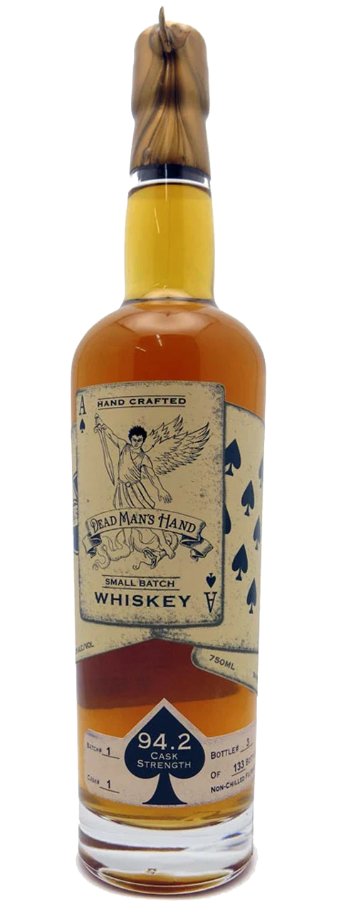 DEAD MAN'S HAND WHISKEY SMALL BATCH BARREL PROOF CALIFORNIA 750ML