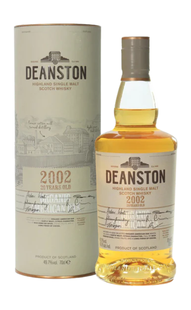 DEANSTON SCOTCH SINGLE MALT ORGANIC AMERICAN OAK 20YR 750ML