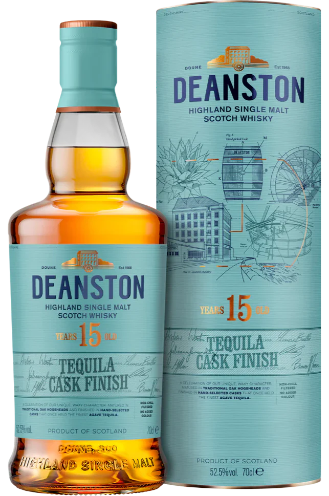 DEANSTON SCOTCH SINGLE MALT TEQUILA CASK FINISH 15YR 700ML - Image 2