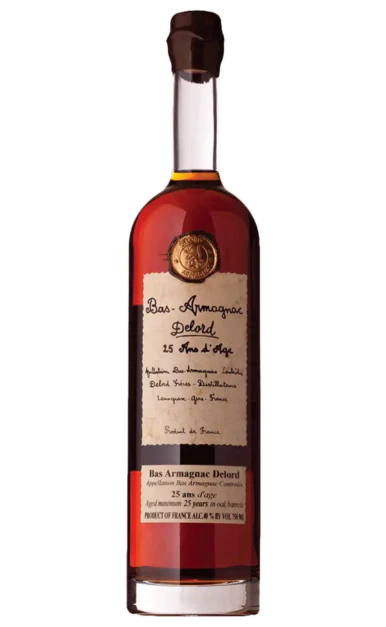 DELORD BAS ARMAGNAC 25YR FRANCE 750ML