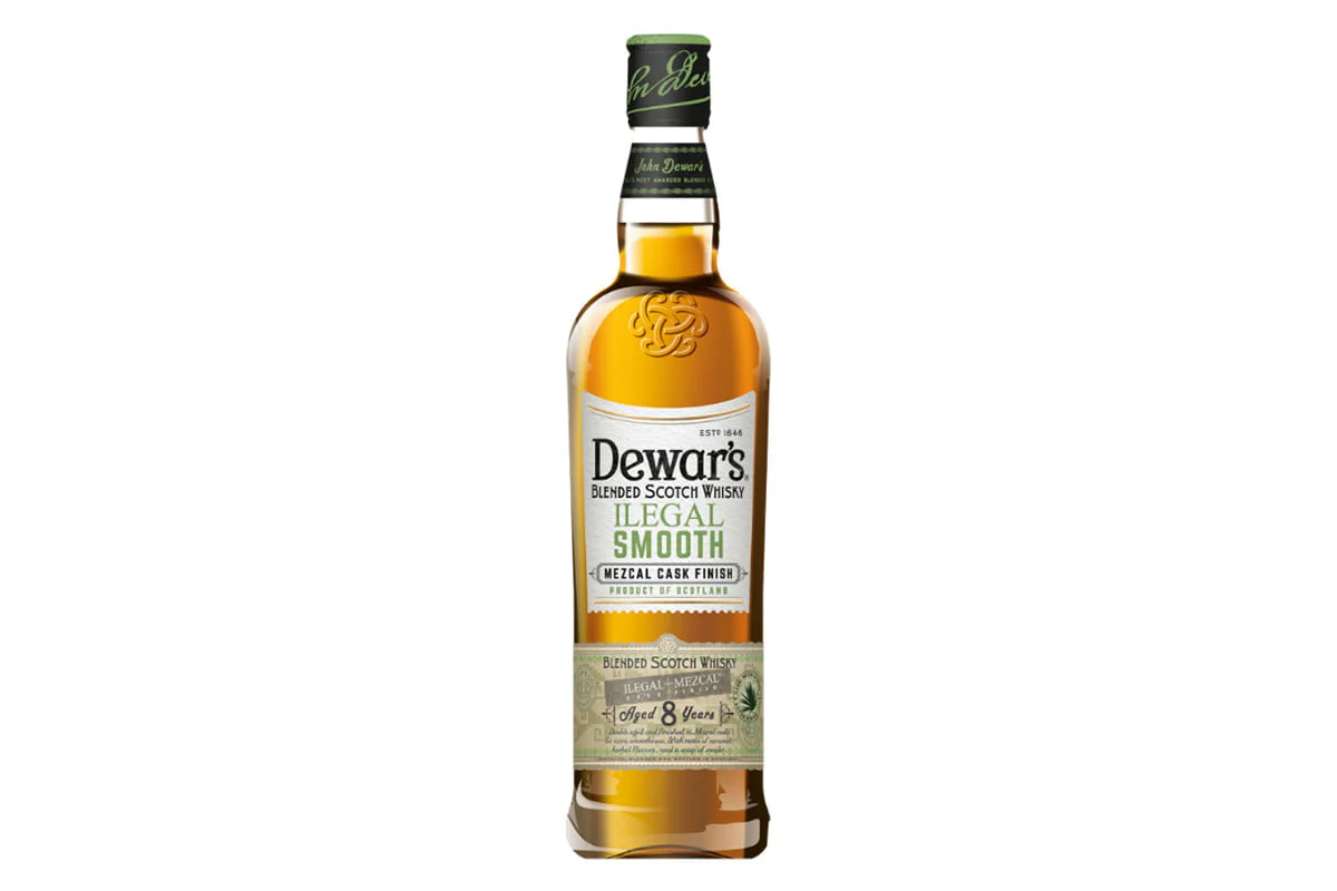 DEWARS SCOTCH BLENDED ILEGAL SMOOTH MEZCAL CASK FINISH 8YR 750ML