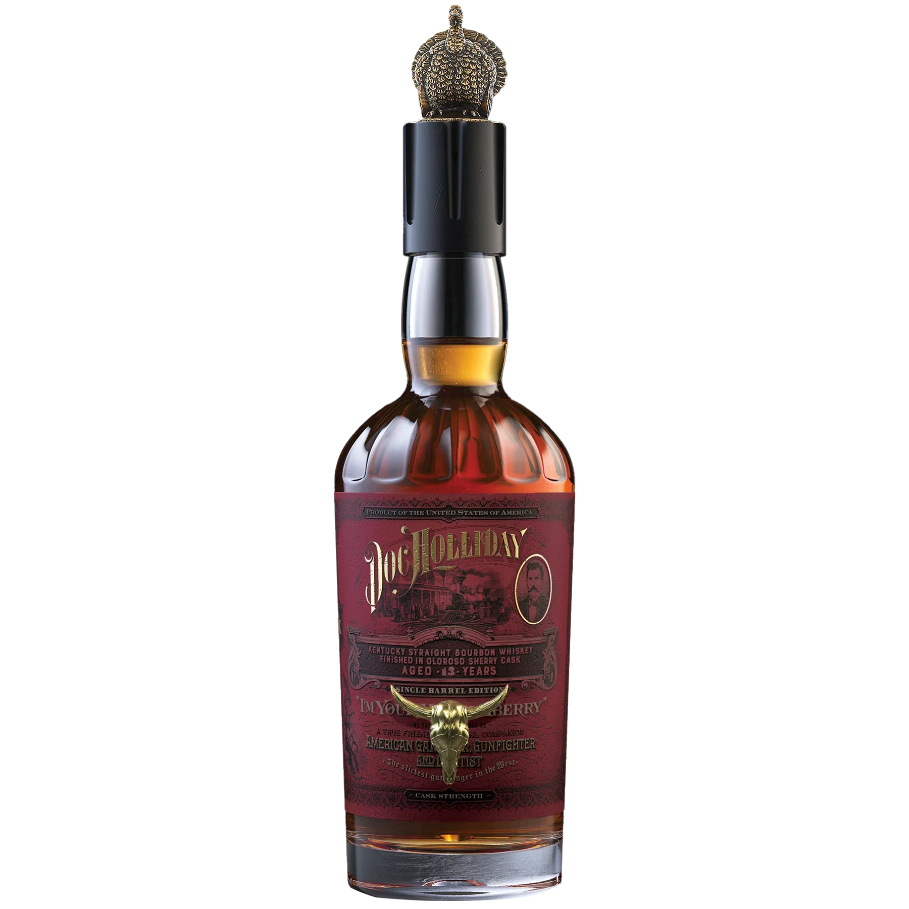 DOC HOLLIDAY BOURBON STRAIGHT FINISHED IN OLOROSO SHERRY CASK 13YR KENTUCKY 750ML