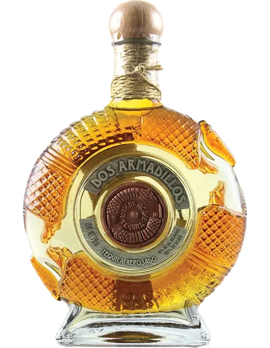 DOS ARMADILLOS TEQUILA REPOSADO 750ML