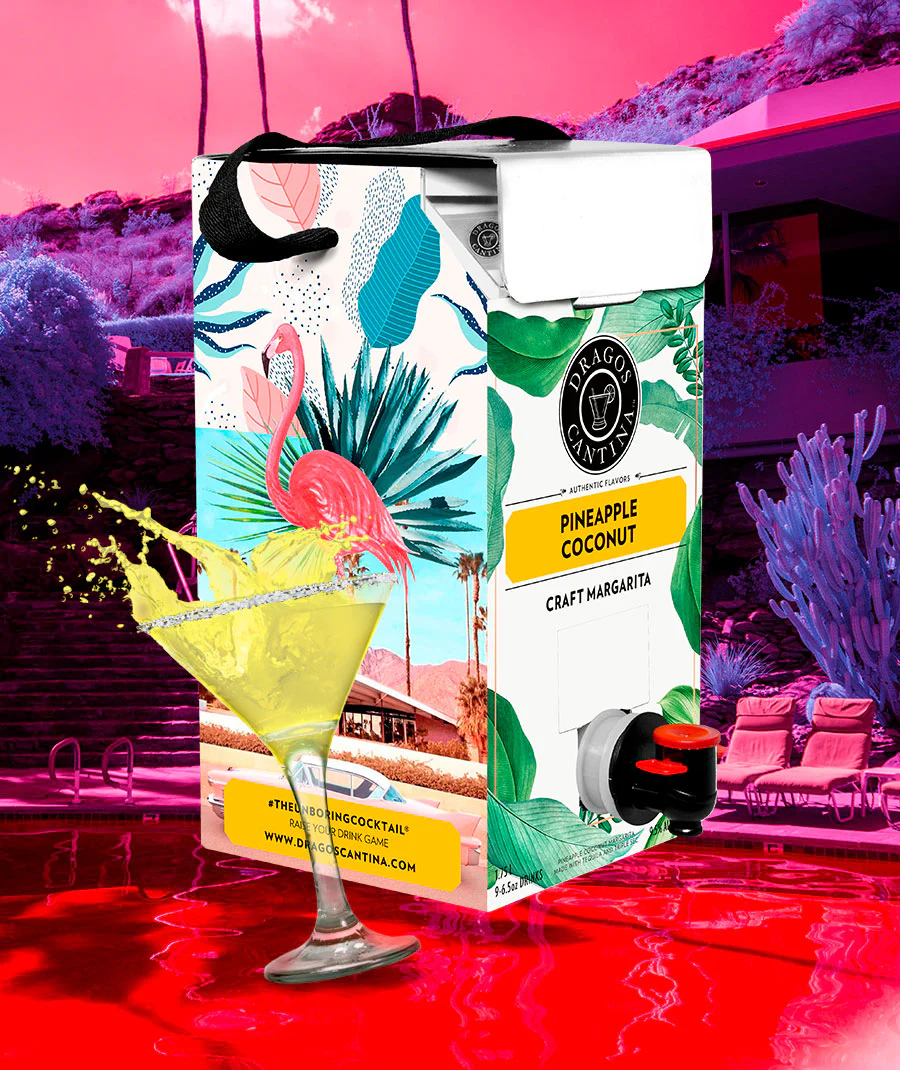 DRAGOS CANTINA MARGARITA RTD MIX PINEAPPLE COCONUT 1.75LI