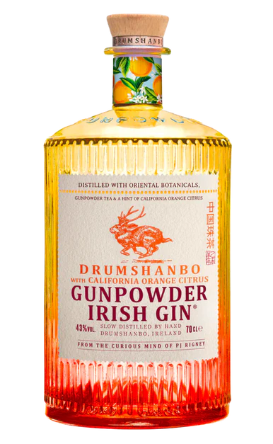 DRUMSHANBO GUNPOWDER GIN ORANGE CITRUS IRISH 750ML