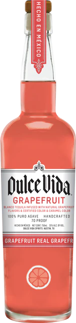 DULCE VIDA TEQUILA BLANCO INFUSED WITH GRAPEFRUIT 70PF 750ML