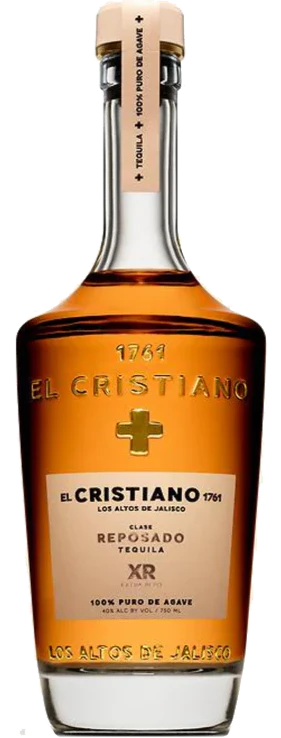 EL CRISTIANO TEQUILA EXTRA REPOSADO 750ML