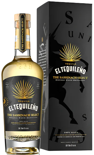 EL TEQUILENO TEQUILA DOUBLE WOOD REPOSADO SASSENACH SELECT 750ML - Image 2