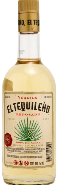 EL TEQUILENO TEQUILA REPOSADO 750ML