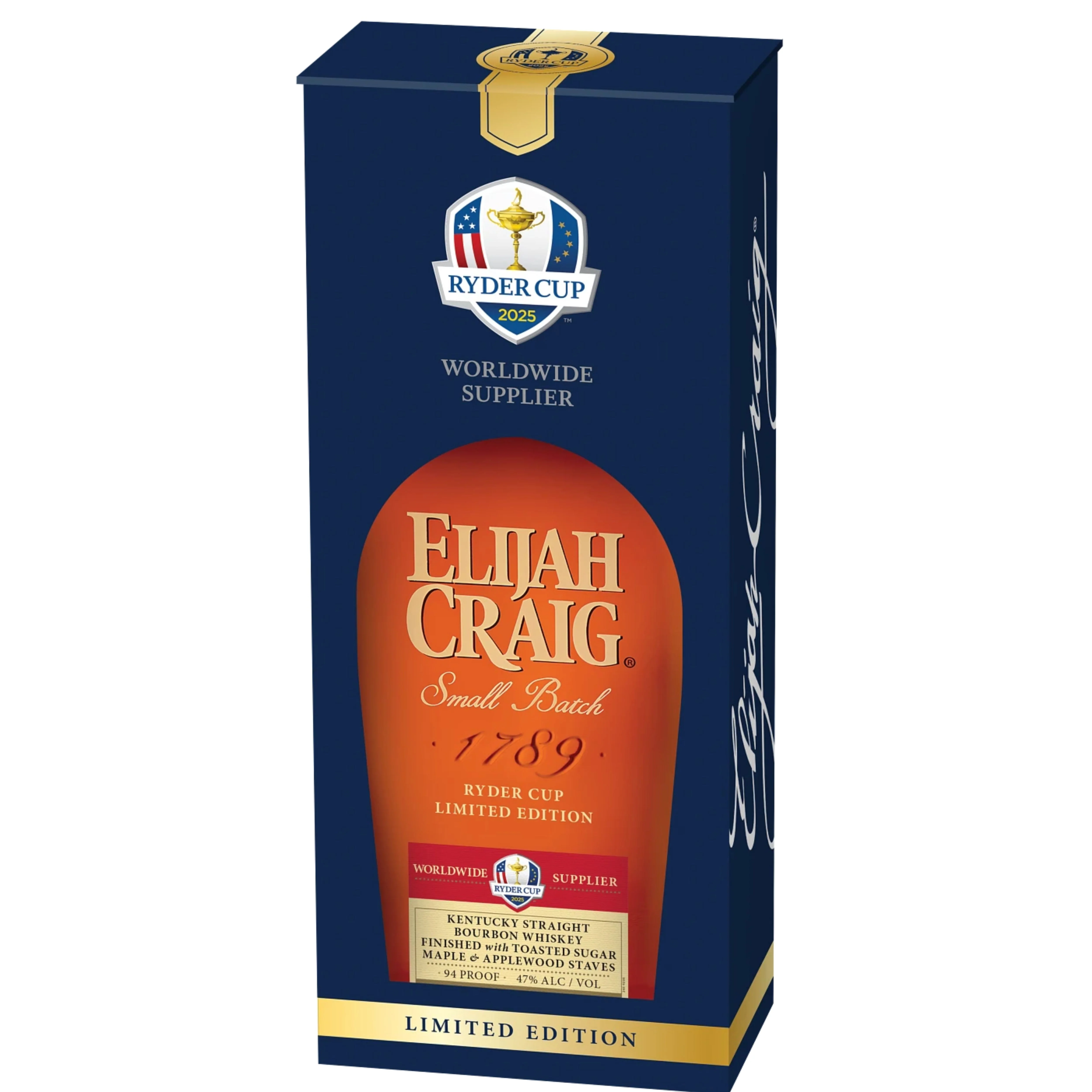 ELIJAH CRAIG BOURBON LIMITED 2025 RYDER CUP EDITION KENTUCKY 750ML