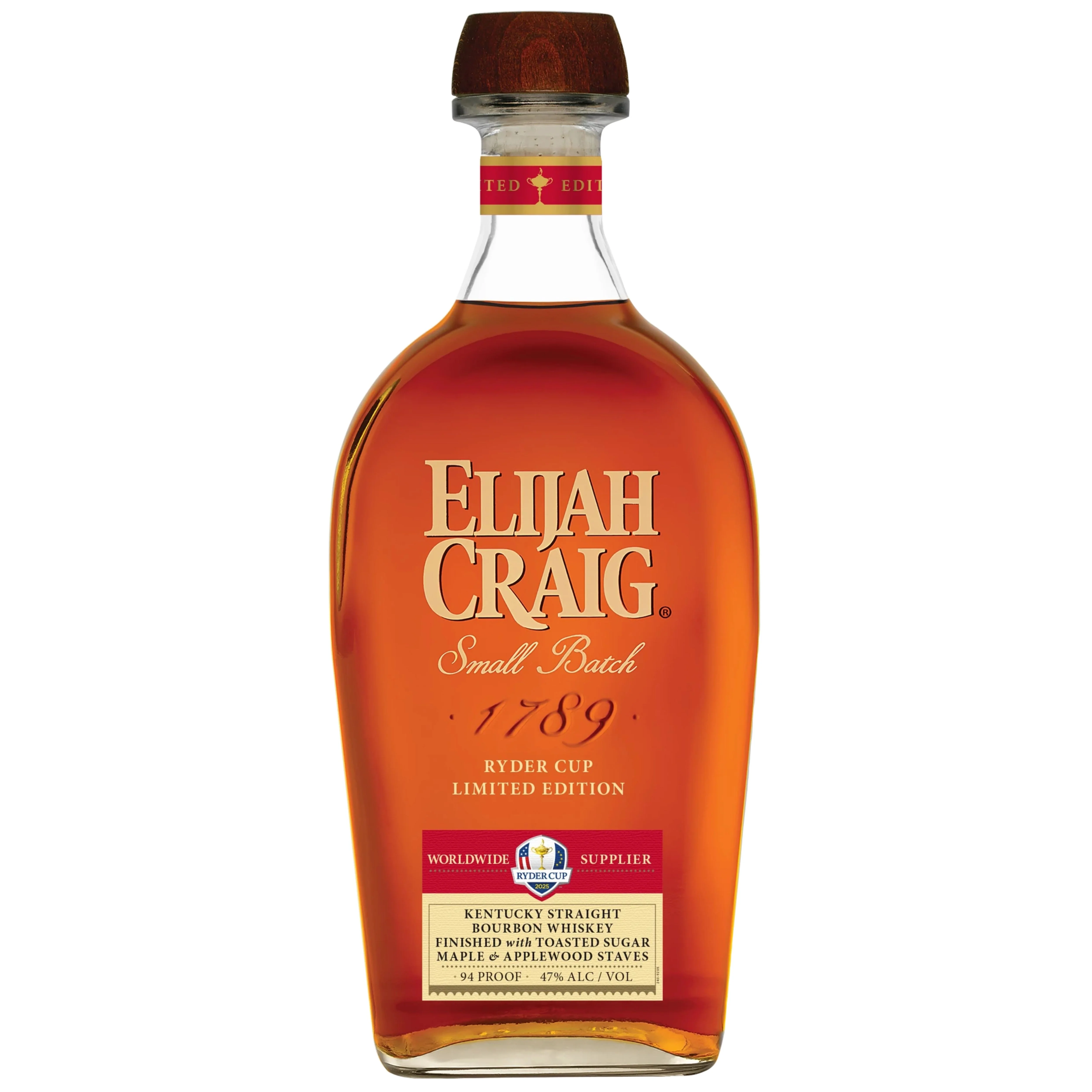ELIJAH CRAIG BOURBON LIMITED 2025 RYDER CUP EDITION KENTUCKY 750ML - Image 2
