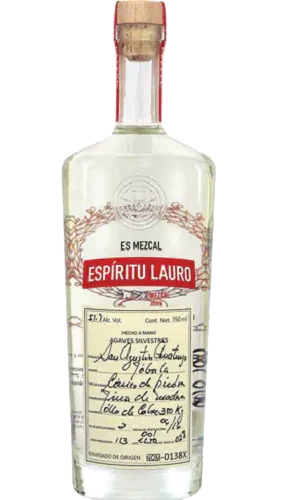 ESPIRITU LAURO MEZCAL JOVEN AGAVES SILVESTRES MEXICANO 750ML