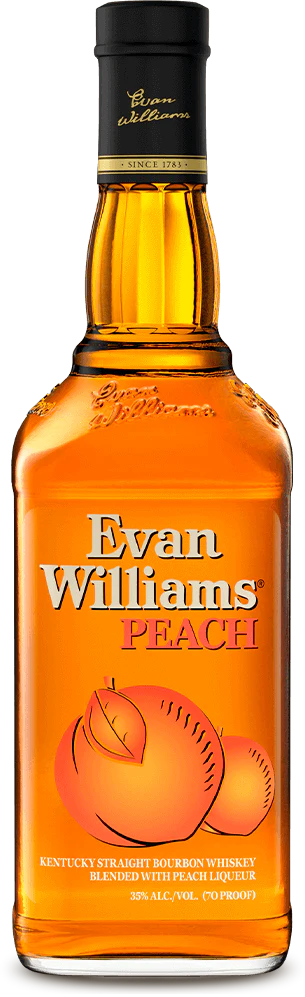 EVAN WILLIAMS WHISKY PEACH 750ML