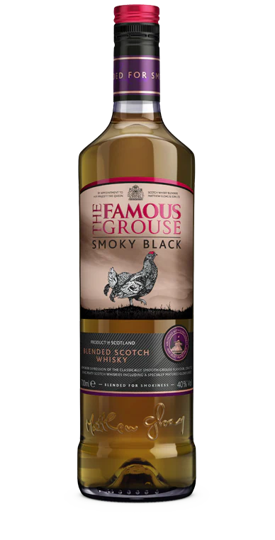FAMOUS GROUSE SMOKY BLACK BLENDED SCOTCH WHISKY 750ML