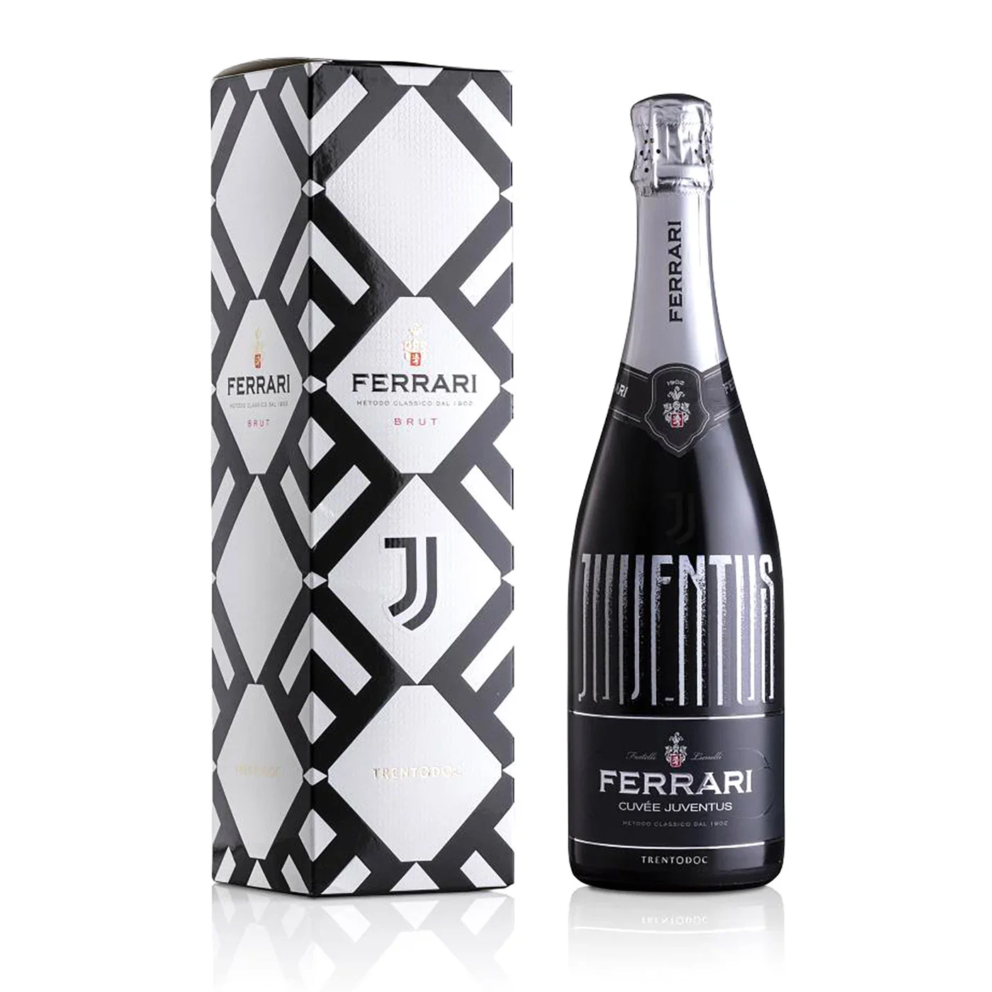 FERRARI SPARKLING BRUT JUVENTUS BOTTLE ITALY 1.5LI - Image 2