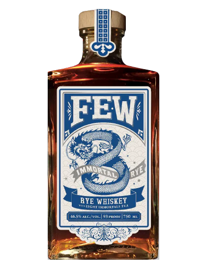 FEW WHISKEY IMMORTAL RYE ILLINOIS 750ML