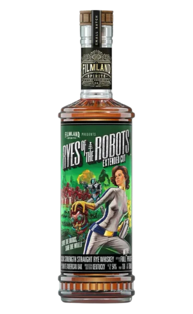 FILMLAND WHISKEY RYE RYES OF THE ROBOTS UNCUT CASK STRENGTH KENTUCKY 750ML