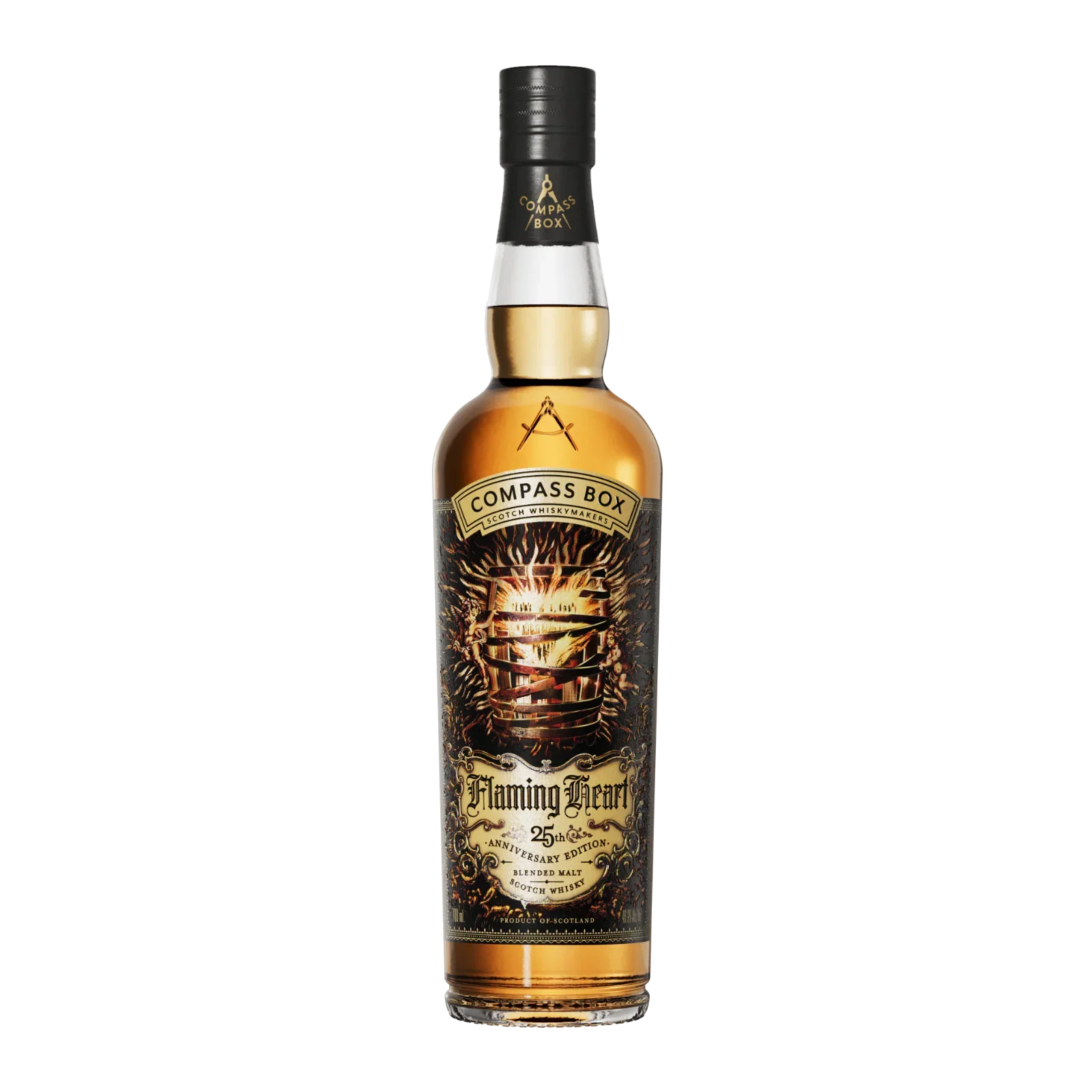 COMPASS BOX SCOTCH BLENDED LIMITED FLAMING HEART EDITION 750ML