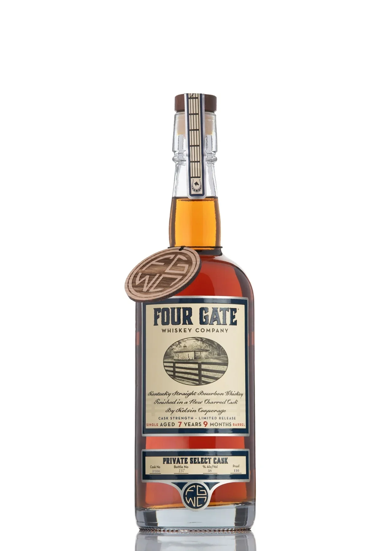 FOUR GATE BOURBON DOUBLE OAKED SERIES 4 KENTUCKY 750ML