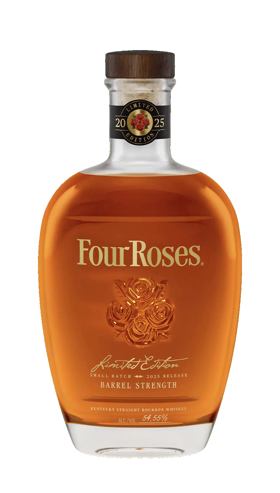 FOUR ROSES BOURBON SMALL BATCH BARREL STRENGTH LIMITED EDITION 2025 RELEASE KENTUCKY 750ML