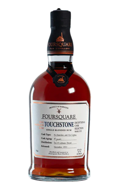 FOURSQUARE RUM SINGLE BLENDED TOUCHSTONE EXCEPTIONAL CASK SELECTION BARBADOS 750ML