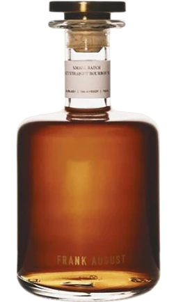 FRANK AUGUST BOURBON STRAIGHT SMALL BATCH BARDSTOWN KENTUCKY 750ML