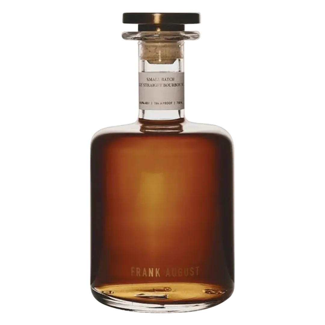FRANK AUGUST BOURBON STRAIGHT SMALL BATCH MIZUNARA CASK KENTUCKY 750ML