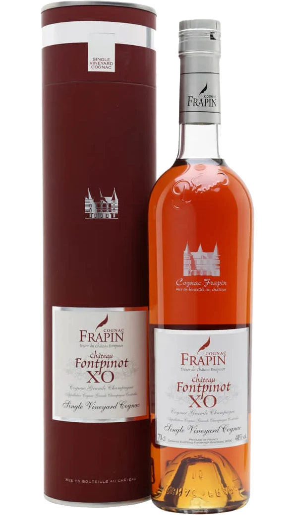 FRAPIN COGNAC CHATEAU FONTPINOT SINGLE VINEYARD XO GRANDE CHAMPAGNE 750ML