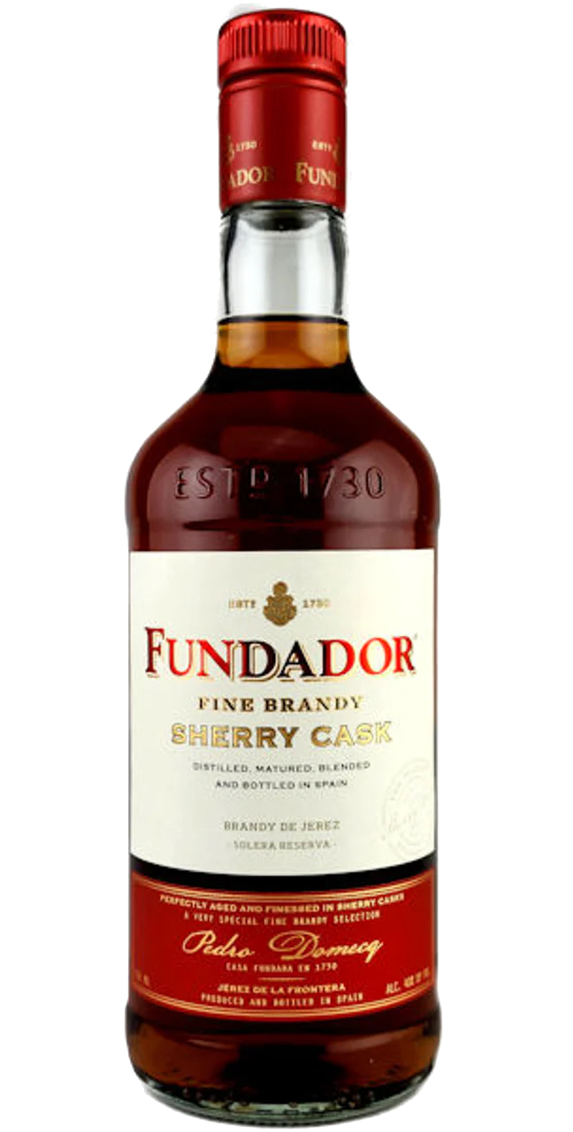 FUNDADOR BRANDY SHERRY CASK SPAIN 750ML