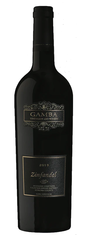 GAMBA ZINFANDEL MESSANA VINEYARD SONOMA COUNTY 2022