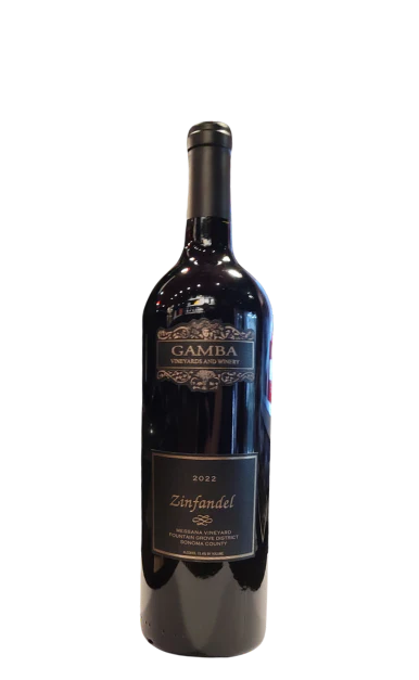 GAMBA ZINFANDEL MESSANA VINEYARD SONOMA COUNTY 2022 - Image 2