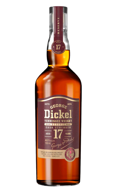 GEORGE DICKEL WHISKY RESERVE CASK STRENGTH 17YR TENNESSEE 750ML