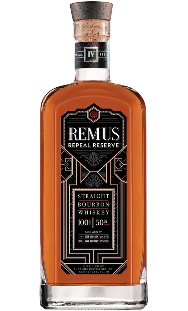 GEORGE REMUS BOURBON STRAIGHT REPEAL RESERVE VII SERIES INDIANA 750ML