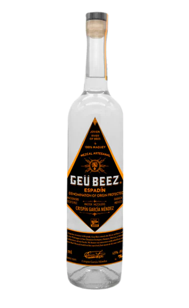 GEU BEEZ MEZCAL ARTESANAL ESPADIN JOVEN OAXACA 750ML