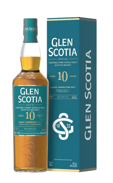 GLEN SCOTIA SCOTCH SINGLE MALT UNPEATED CAMPBELTOWN 10YR 750ML